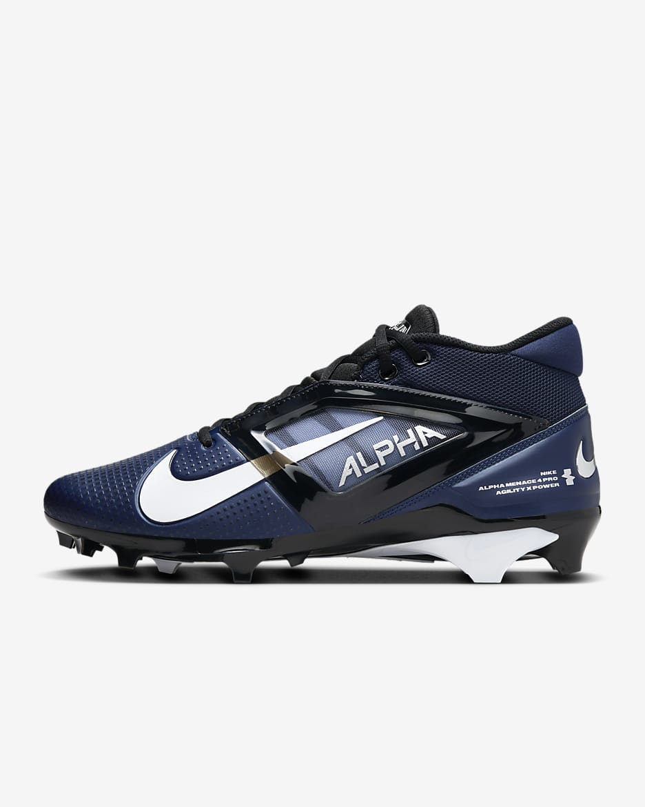 Nike Alpha Menace 4 Pro Football Cleats